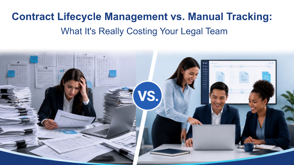 Contract Lifecycle Management vs. Manual Tracking: What It's Really Costing Your Legal Team
